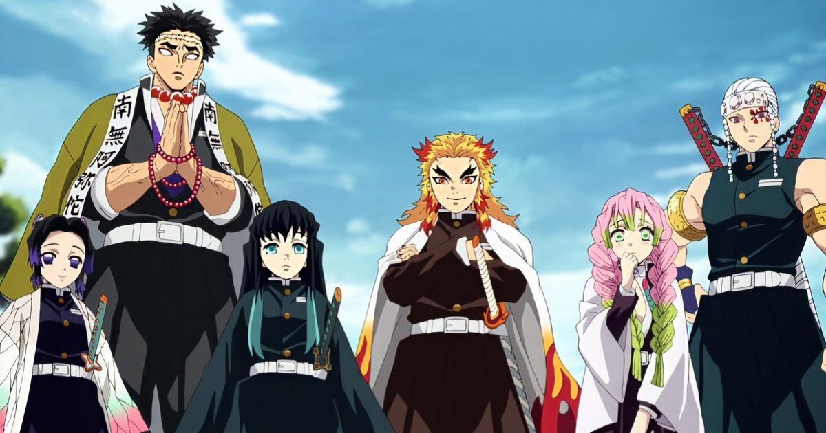 When do post-credit scenes appear in Demon Slayer?